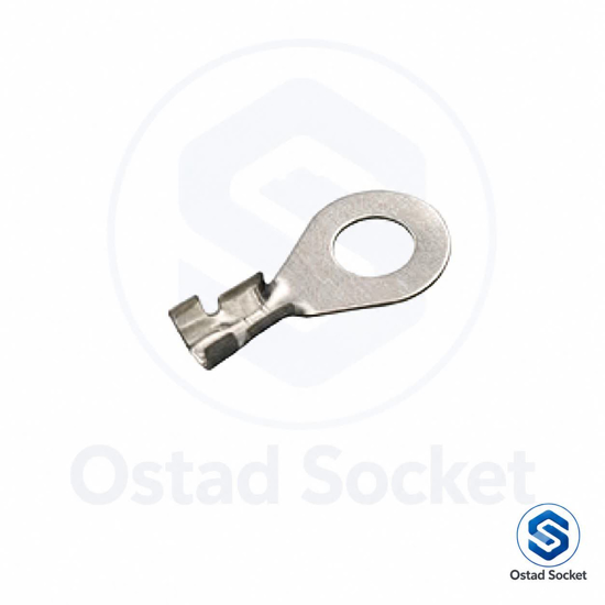 تصویر از سر سیم گرد 6فسفور برنج آبکاری ضخیم